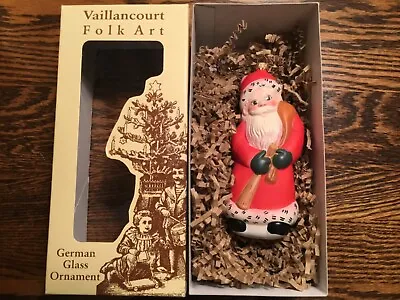 Vaillancourt Folk Art Ornament Nordstrom Santa • $49.99