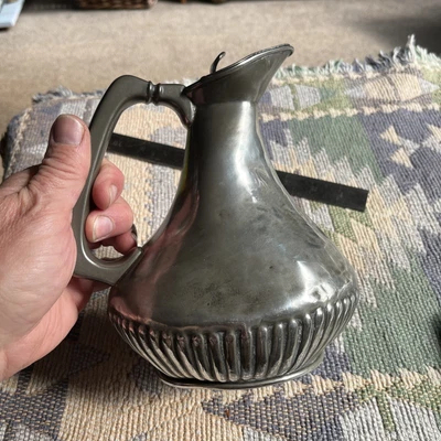 £19.99 • Buy Antique Philip Ashberry Pewter Lidded Jug Ewer