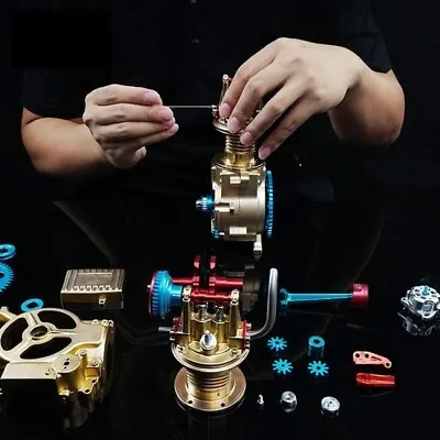 Single Cylinder Engine Car Engine Model Kit DM17 Unassembled DIY Toy Gifts • $576.50