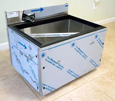 Glastender C-IBA-24-CP10-ED CHOICE Extra Deep Underbar Ice Bin 24x19  Cold Plate • $1100