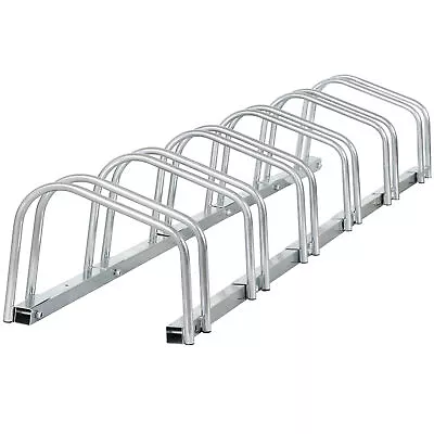 Bike Storage Rack 1-6 Bicycle Floor Parking Stand For Home Garage Indoor Outdoor • $43.58