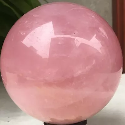894g Natural Pink Quartz Rose Quartz Ball Crystal Sphere Meditation Healing • $3.52
