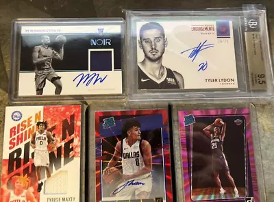$22 • Buy NBA Mystery Pack - 10 Cards - ROOKIES ONLY - Graded Auto Mem Numbered #/?????