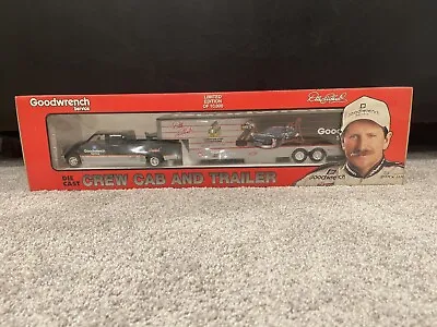 $150 • Buy Vintage 1995 Brookfield Dale Earnhardt Sr Crew Cab And Trailer 1/24th Scale 