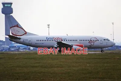 £1.45 • Buy Photo  G-ecas Boeing 737-300 Bmi Baby East Midlands 06-09-2003