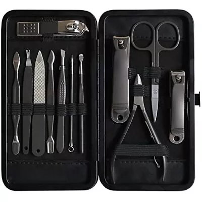 Nail Clippers Set - Gray Stainless 12 In 1 For Men And Women Manicure Pedicur... • $31.62