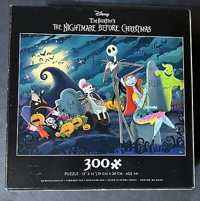 Tim Burton's The Nightmare Before Christmas 300 Piece Jigsaw Puzzle (New In Box) • $12