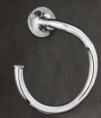 Restoration Hardware Sutton Towel Ring | Finish: Polished Nickel • $95