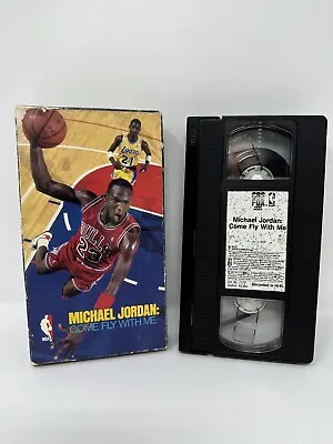 Michael Jordan Come Fly With Me VHS 1989 NBA All-Star Chicago Bulls CBS FOX • $5