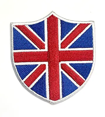 Union Jack Flag Iron / Sew On Sports Badge Patch Transfer Applique For Clothes • £3.25