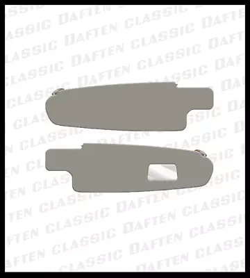 1968-79 VW Bus TMI Off-White Vinyl Sun Visor PAIR Type 2 Kombi Transporter • $200