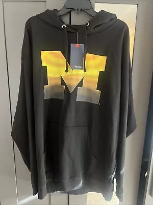 Men’s University Of MICHIGAN WOLVERINES Hoodie Sweatshirt 2XL XXL Fanatics New • $9