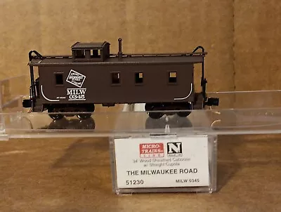 Micro-Trains #51230 Milwaukee Road Caboose N Scale • $21.78