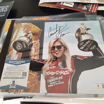 8x10courtney Force Winners Circle Autograph  Bas Certfie      Drag  Racing Photo • $19.99