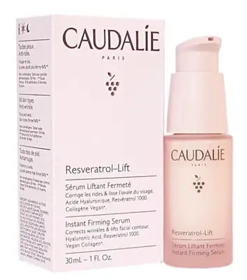 Caudalie -Resveratrol Lift Instant Firming Serum 30ml New & Boxed -Free Post • £33.99