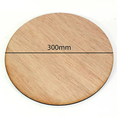 Wooden Circle 30cm Laser Cut Plywood 5mm 300mm Round Craft Blanks 12 Inch • £9.99