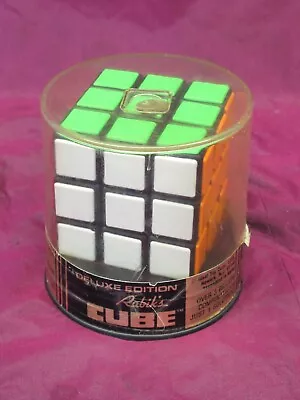 Vintage 1980 Ideal Toy - Rubik's Cube Deluxe Edition In Case UNOPENED • $150