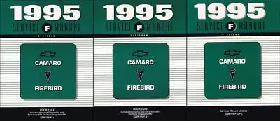 1995 Camaro Firebird Shop Manual Set Z28 Formula Trans Am Repair Service Pontiac • $95.95