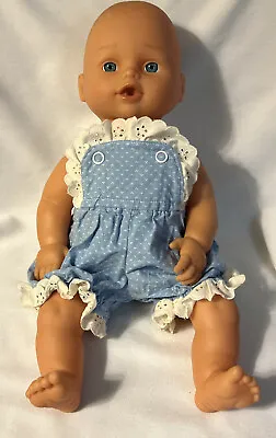 Vintage LOTUS Gender Neutral BABY DOLL LAUGHS CRY DRINKS WETS 15  • $12.96