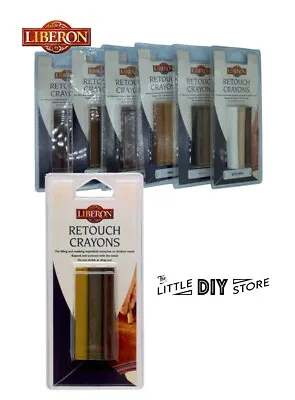 Furniture Repair Crayons Liberon Retouch Wax Wood Filler Fill Scratches Chips • £9.29