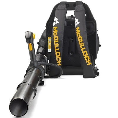 £198.99 • Buy McCulloch 46cc 2 Stroke Petrol Backpack Leaf Blower GB355BP Garden *BRAND NEW*