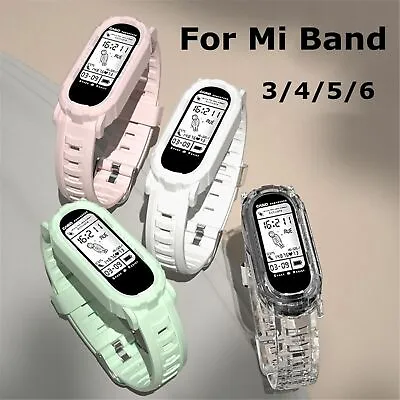 Replacement Band Watch Strap Silicone Wristband For Xiaomi Mi Band 6 5 4 3 • $15.21