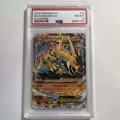 Pokemon M Charizard EX 13/106 Flashfire Ultra Rare Holo HP/DMG • $30