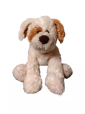 Mary Meyer Fuzzy Floppy Puppy Dog Plush Beige And Tan Stuffed Animal 12  • $14.86