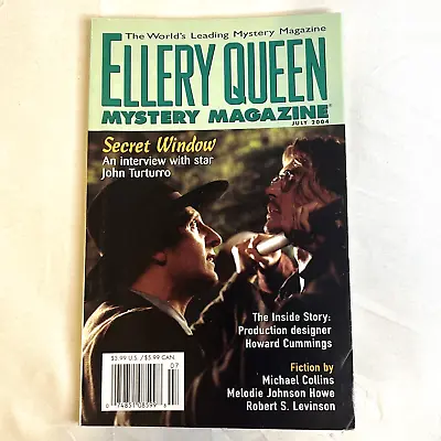 Ellery Queen Mystery Magazine Suspense Thriller Short Stories July  2004 • $9.99