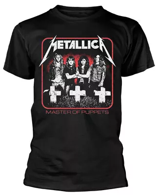 Metallica 'Vintage Master Of Puppets Photo' (Black) T-Shirt - NEW & OFFICIAL! • $40.69