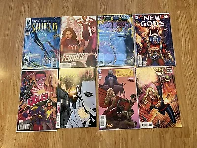 DC & Marvel Comic Book Bundle X8 - Feat. Captain Marvel Teen Titans & MORE • £14.99