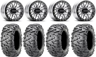 Raceline Ryno Bdlk 14  Mh Wheels 26  BigHorn 2.0 Tires Renegade Outlander • $1571.94