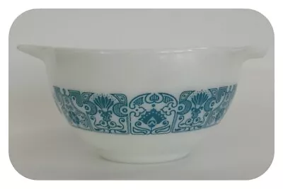 Vintage Pyrex Horizon Blue 1½ Pint Cinderella #441 Nesting Bowl—Blue & White 🅱️ • $39.99