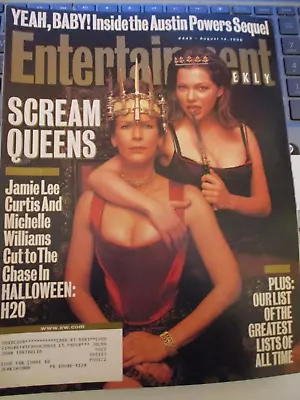 Jamie Lee Curtis Michelle Williams - Entertainment Weekly Magazine 1998 • $9.99