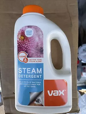 Steam Cleaner Detergent Vax Kills 99.9% Of Bacteria Spring Burst Scent • £12.99