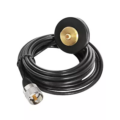 NMO Magnetic Mount Base RG-58 Cable PL-259 Plug For NMO Mobile Radio Antenna • $16.99