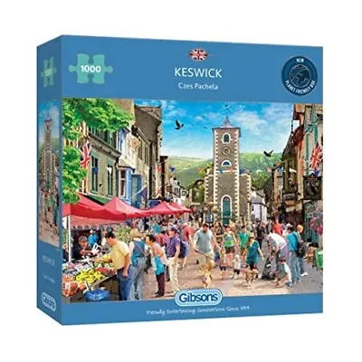£0.99 • Buy Keswick 1000 Piece Jigsaw Puzzle | Lake District | Cumbria | Sustainable Puzzle 