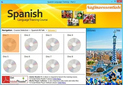 Learn To Speak Spanish Language Training Course On 2 DVD SET - Complete Guide • £4.99