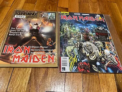 Kerrang Legends #2 Collectors Iron Maiden 2002 Rock Hammer 1st Edition Eddie LP • $100