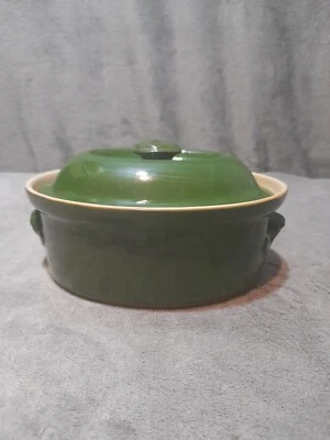 Bourne Denby England Green Casserole Dish • £5