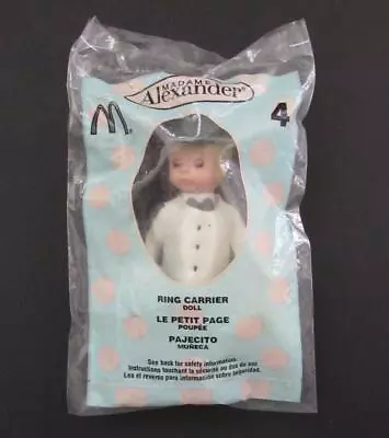 2003 Madame Alexander #4 Caucasian Ring Carrier Doll McDonald's Happy Meal Toy • $4.99