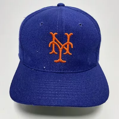 Vintage New York Mets Baseball Hat Cap 100% Wool 7 1/2 MLB 80’s The Pro Fitted • $49.97