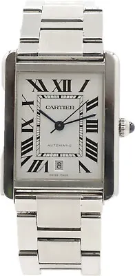 31mm Cartier W5200028 Tank Solo XL Men's Automatic Wristwatch Swiss Made Steel • $3100