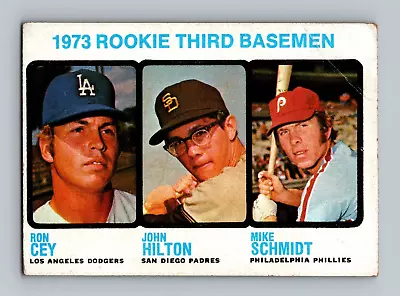 1973 Topps #615 Mike Schmidt Rookie GD-VG (crease) Philadelphia Phillies RC Card • $119.88