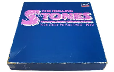 The Rolling Stones Best Years 1963 - 1970 12 X Vinyl LP Record Aussie Box Set • $929