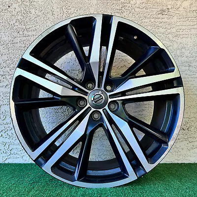 19  X 8  Machined Black Alloy Factory OEM Wheel Rim 2019-2023 Volvo S60 V60 • $369.59