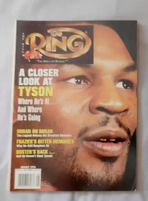 Mike Tyson - August 1996 The RING  Magazine Ex+ • $10