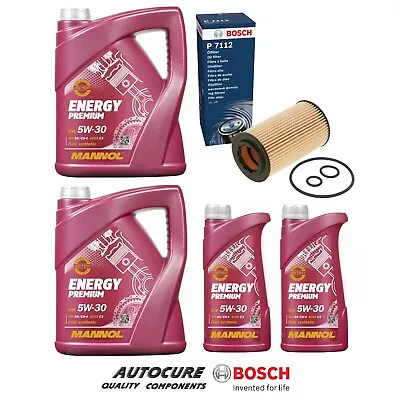 For Mercedes Sprinter 2.1l 313 Cdi Lwb 2006-13 Bosch Oil Filter Kit & 12l Oil • £74.95