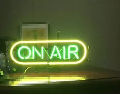 On Air Neon Light Sign 20 X8  Lamp Glass Decor Space Wall Bar Hanging • $133.08