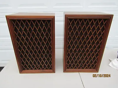 Vintage Pioneer CS-99 15  Woofer 5 Way 6 Speaker Set With Grills Walnut Cabinets • $499.99